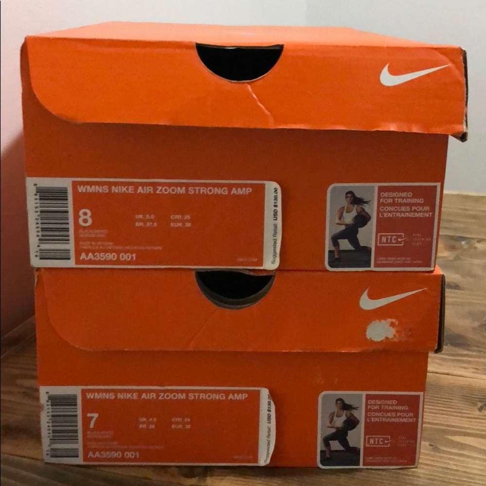 Women’s Nike Air Zoom Strong Amp Gym SZ 7 & 8 - Picture 8 of 8